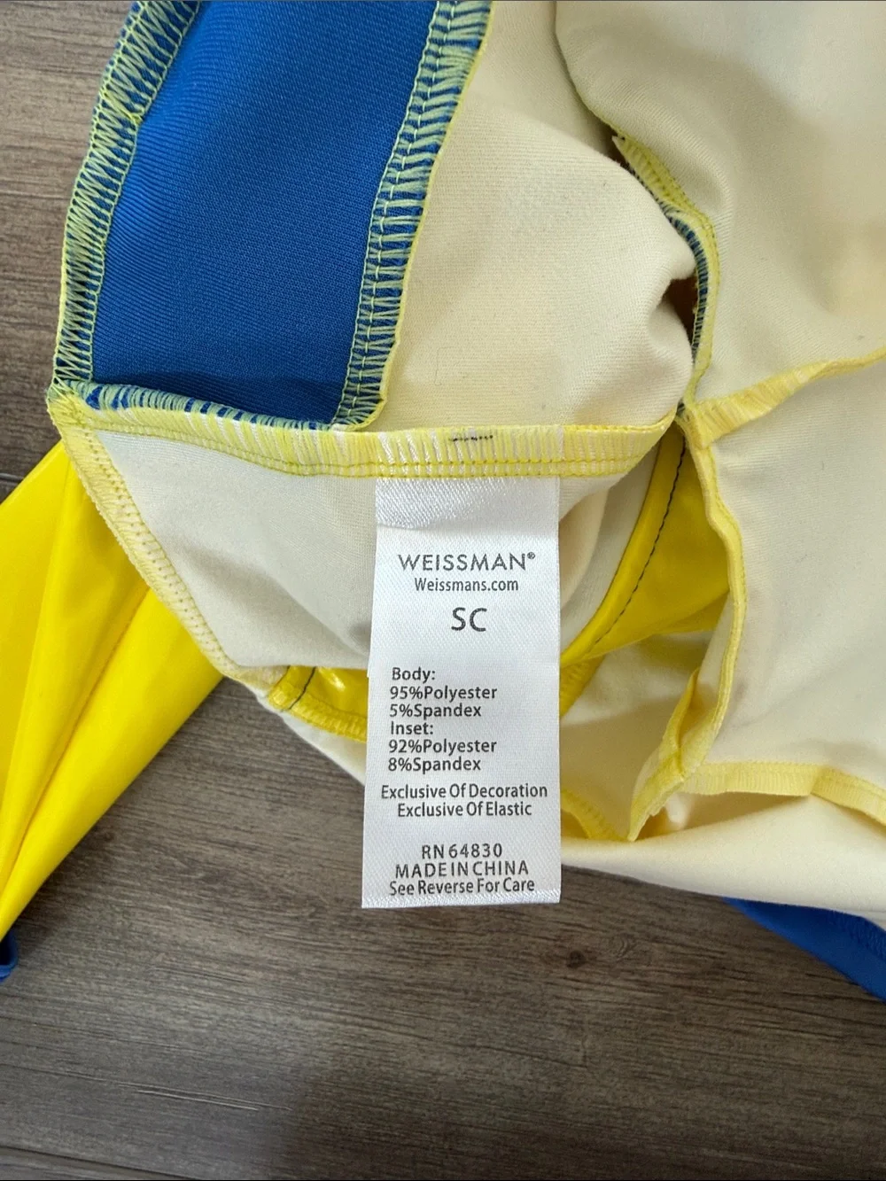 Weissman costume “singin’ in the rain” size SC - small child